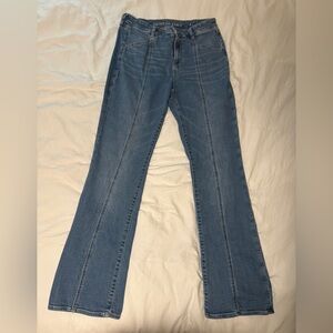 American Eagle Hi-Rise Skinny Kick Jeans